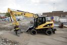 CAT M313D - Колёсный экскаватор с поворотом башни на 360 град.